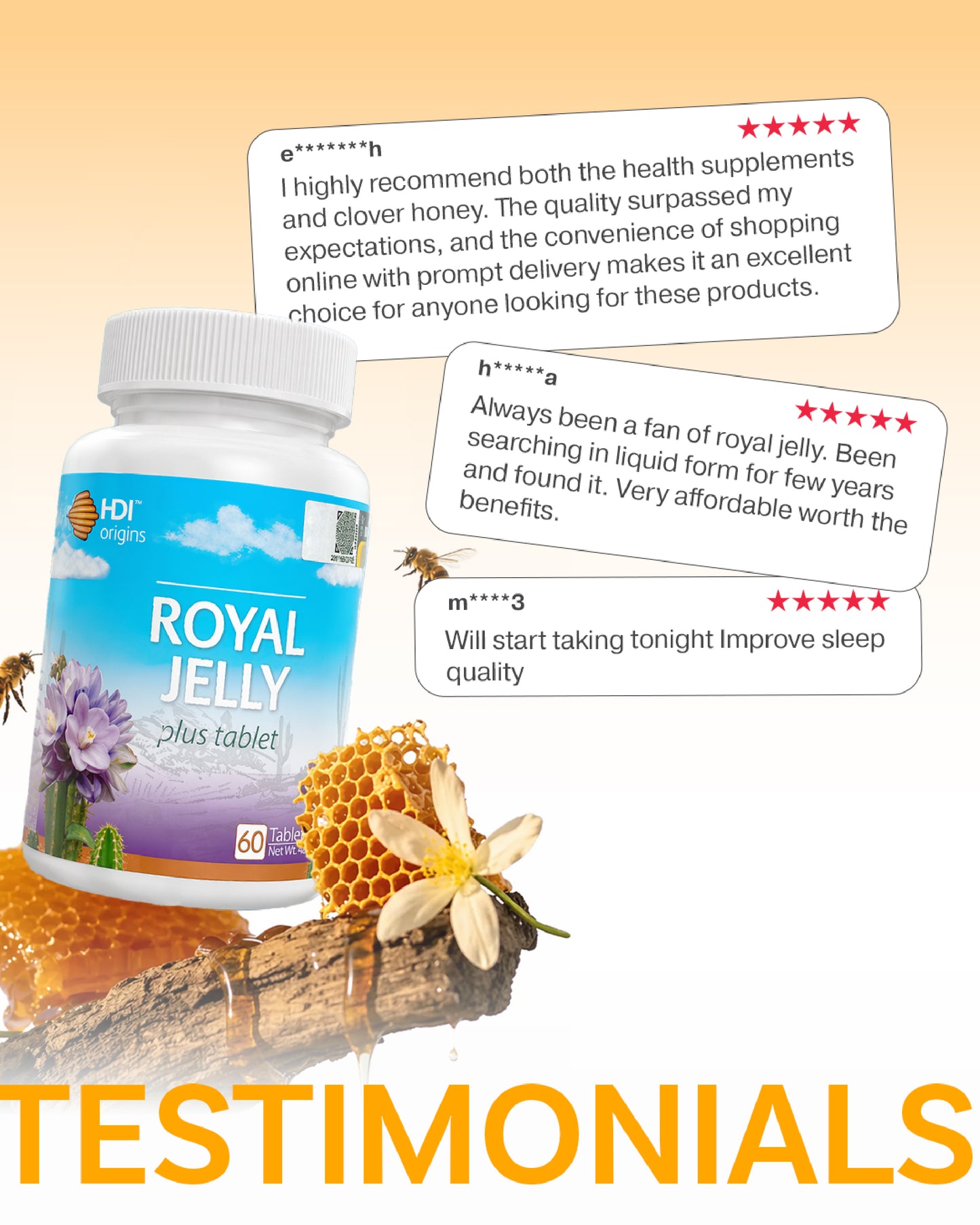HDI Origins™ Royal Jelly Plus