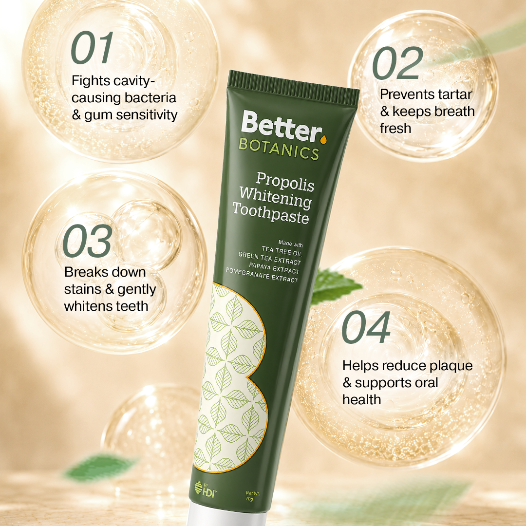 Better Botanics™Propolis Whitening Toothpaste