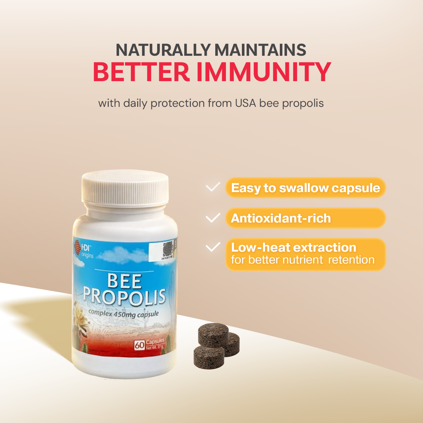 HDI Origins™ Bee Propolis Complex